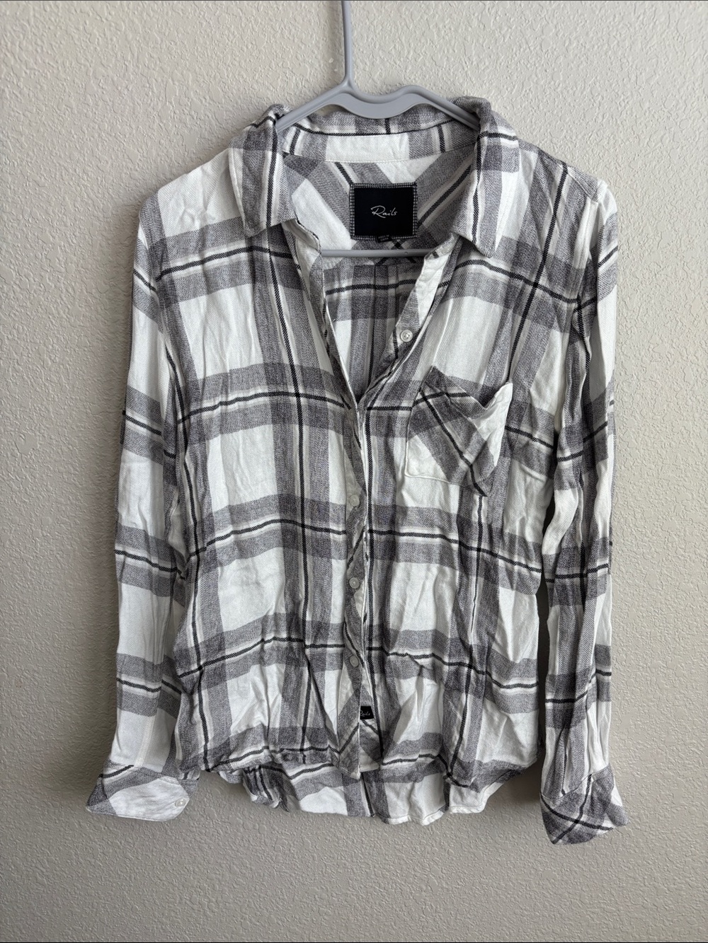 RAILS Hunter Button Down Lightweight Flannel size Small